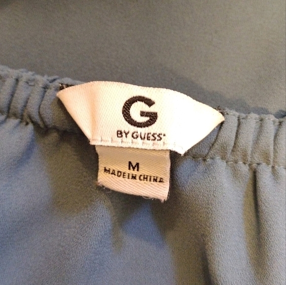 G by Guess - Ruffle Off Shoulder Blouse - Picture 9 of 12